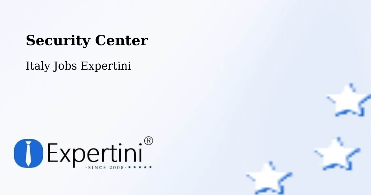 Security & Compliance – Paese - Italy Jobs Expertini